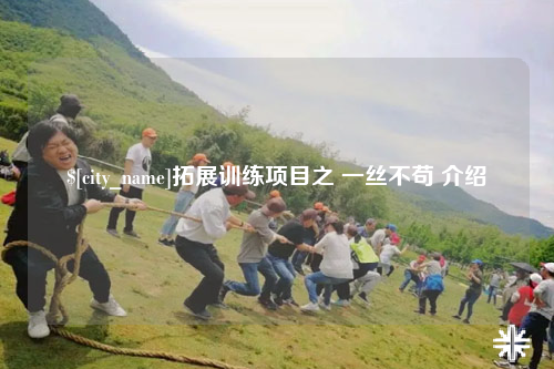 昭通拓展训练项目之 一丝不苟 介绍